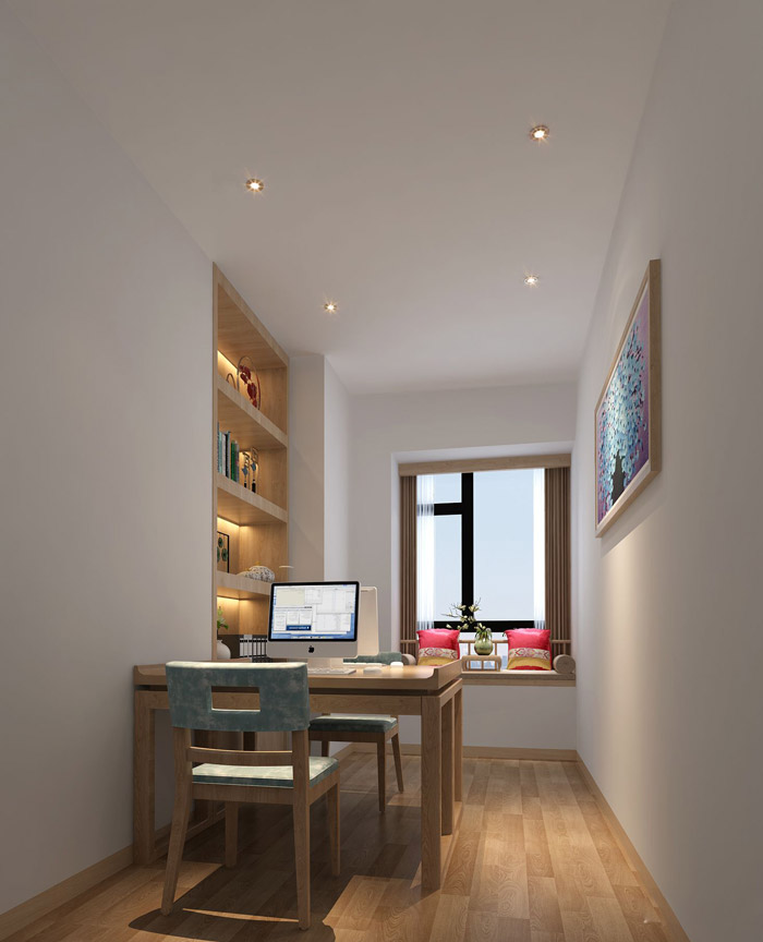 財富管理公司經理辦公室裝修設計效果圖