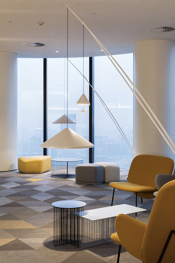 集團辦公室休息區設計效果圖