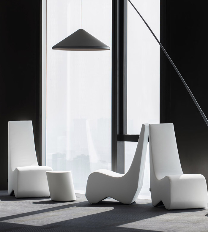 集團辦公室交流區設計效果圖