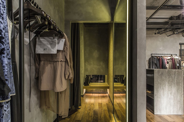 東方禪意辦公室試衣間裝修設(shè)計(jì)效果圖