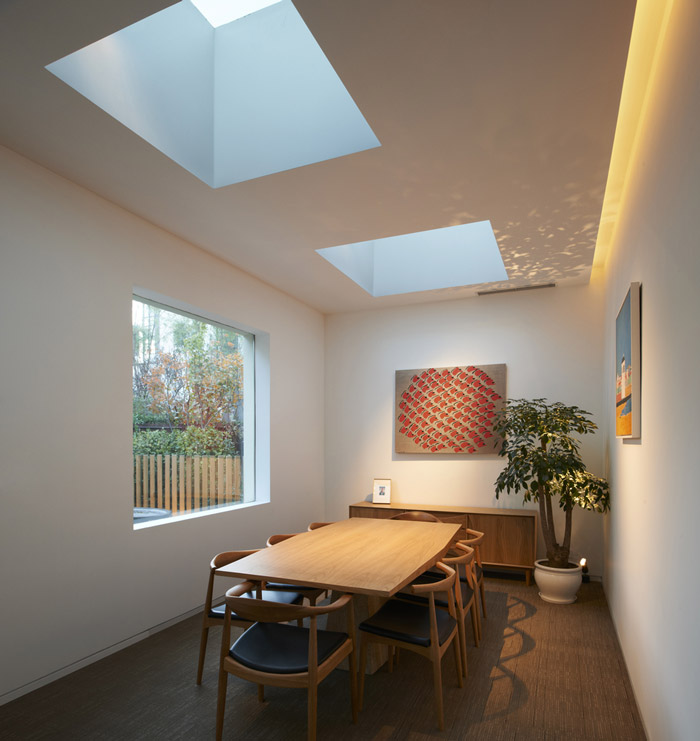 建材公司辦公室洽談區裝修設計效果圖