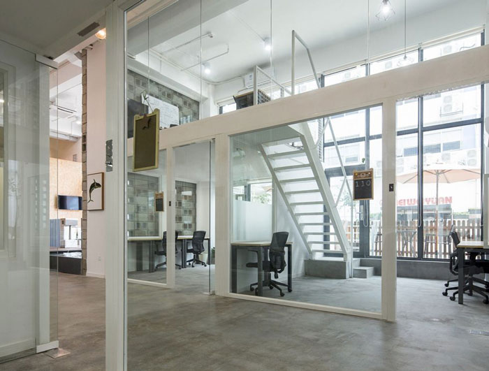 工廠改造辦公室進么區裝修設計效果圖