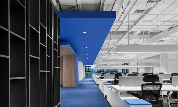 it公司辦公室辦公區裝修效果圖