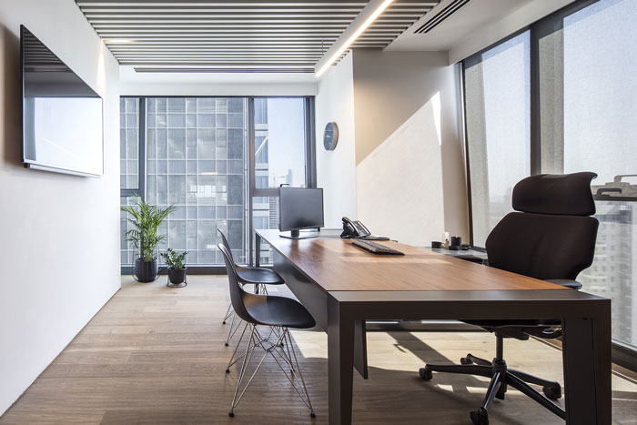 會議公司經理辦公室裝修設計效果圖