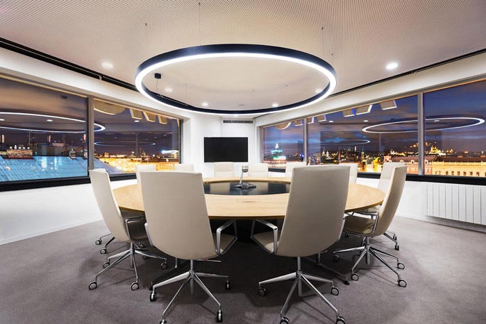 稅務公司會議室裝修設計效果圖