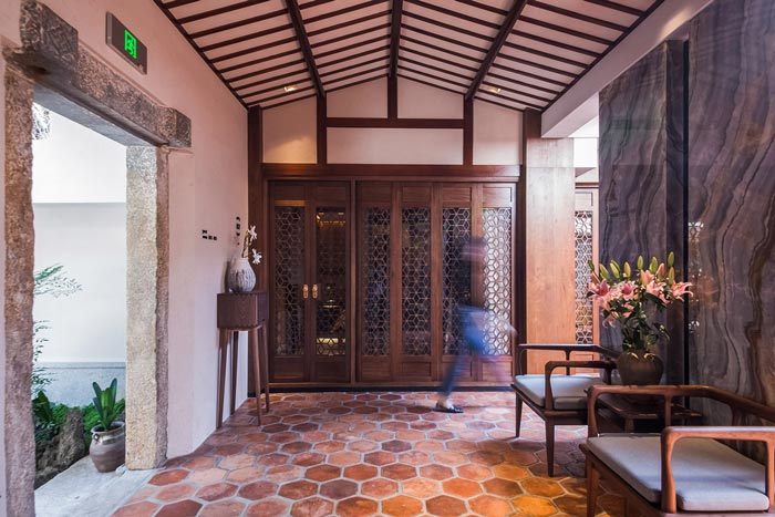 民宅民宿門廳裝修設計效果圖