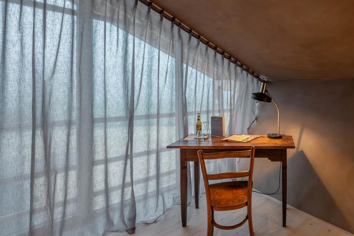 度假民宿閱讀區裝修設計效果圖