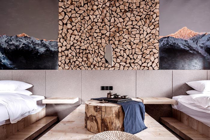 簡約民宿裝飾物裝修設(shè)計(jì)效果圖