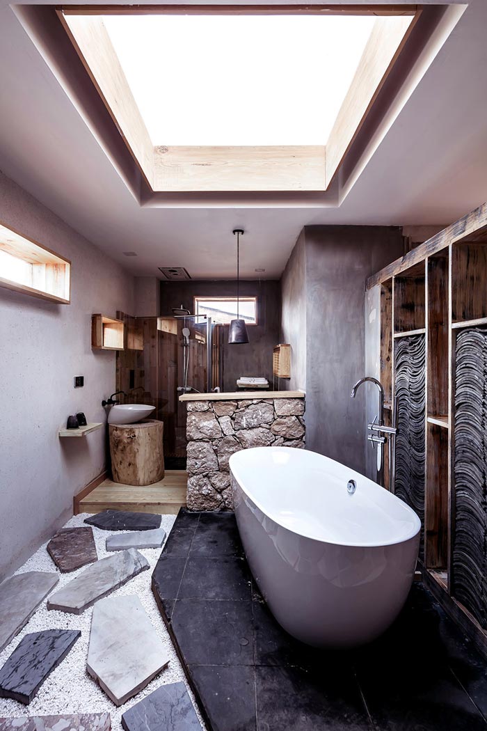 簡約民宿浴室裝修設(shè)計(jì)效果圖