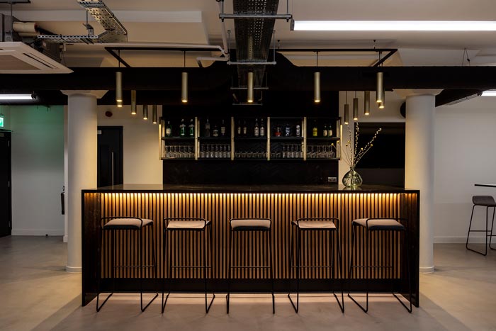 455平方辦公室吧臺裝修設計效果效果圖